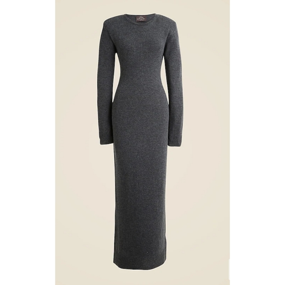 J.Crew Spring Street long-sleeve cashmere sweater-dress - Picture 4 of 9
